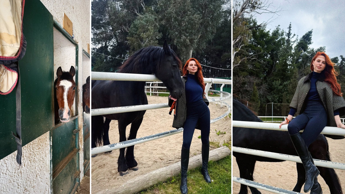Εβελυν Καζατζόγλου: Επιστροφή στην ιππασία μετά από χρόνια