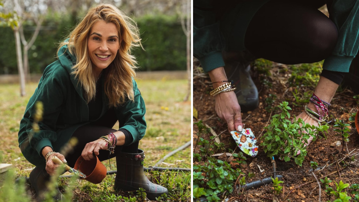 Τζένη Μπότση: Ο κήπος της γίνεται το προσωπικό της καταφύγιο