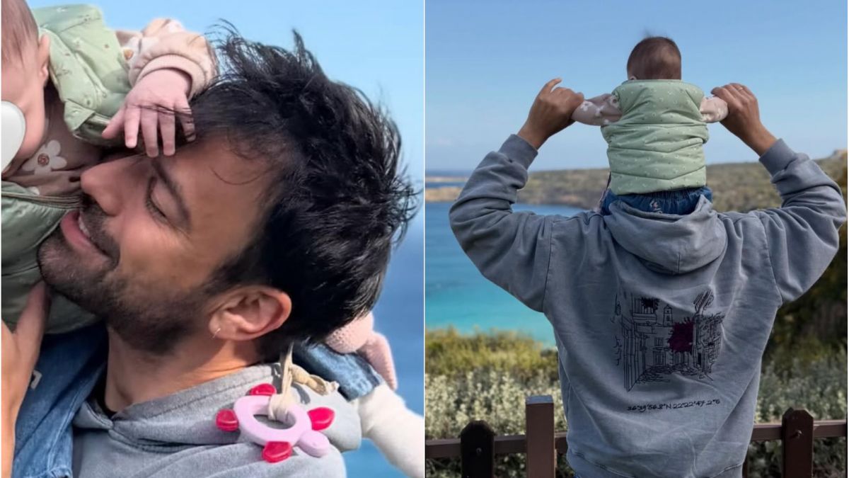 Ανδρέας Γεωργίου – Σιμώνη Χριστοδούλου: Η όμορφη κυριακάτικη βόλτα με την κόρη τους