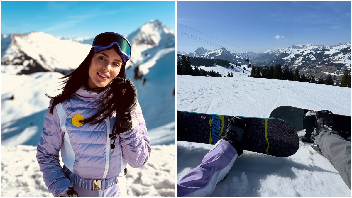 Κώστας Σόμμερ – Βαλεντίνη Παπαδάκη: Απόδραση στις ελβετικές Άλπεις για snowboard και στιγμές χαλάρωσης στο χιόνι