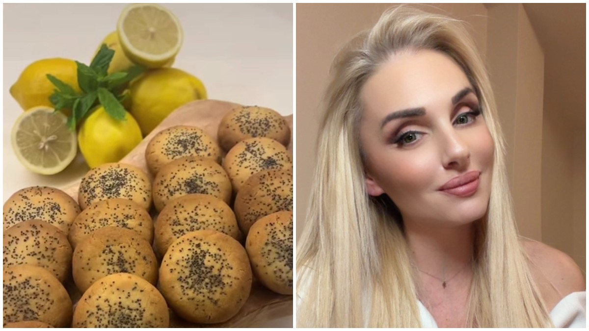 Αφράτα μπισκότα λεμονιού χωρίς ζάχαρη