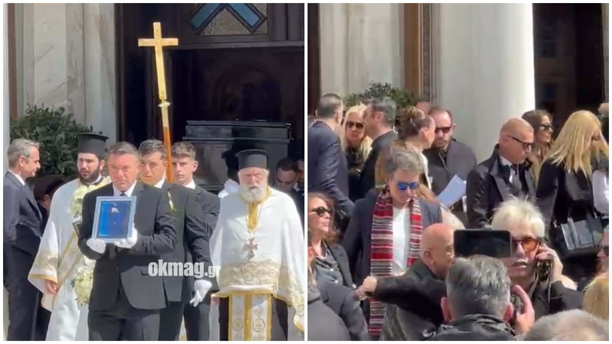 Κηδεία Μαρινέλλας: Αποκλειστικό – Το τελευταίο «αντίο» μέσα σε χειροκροτήματα στη Μητρόπολη Αθηνών