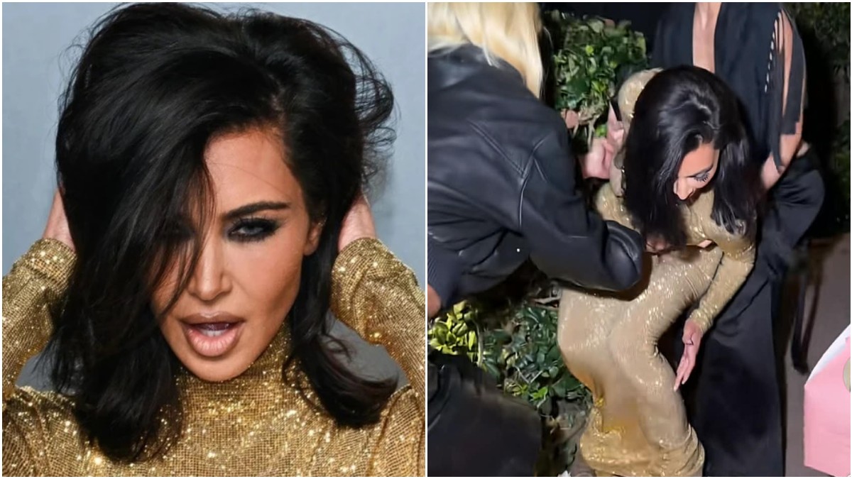 Κιμ Καρντάσιαν: Η επική της τούμπα, σε πάρτι για τα βραβεία Όσκαρ