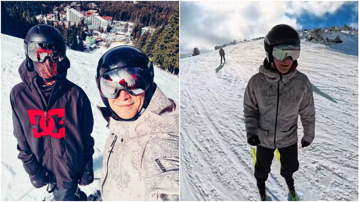 Σάκης Ρουβάς: Η απόδραση στα χιόνια – «Κατεβαίνει» τις πίστες και «ρίχνει» το Tik Tok