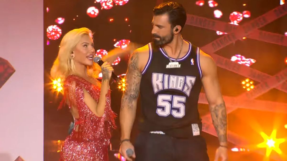 J2US: Ηλίας Γκότσης και Έλενα Τσαγκρινού απογειώνουν τη σκηνή με το «Madame»»