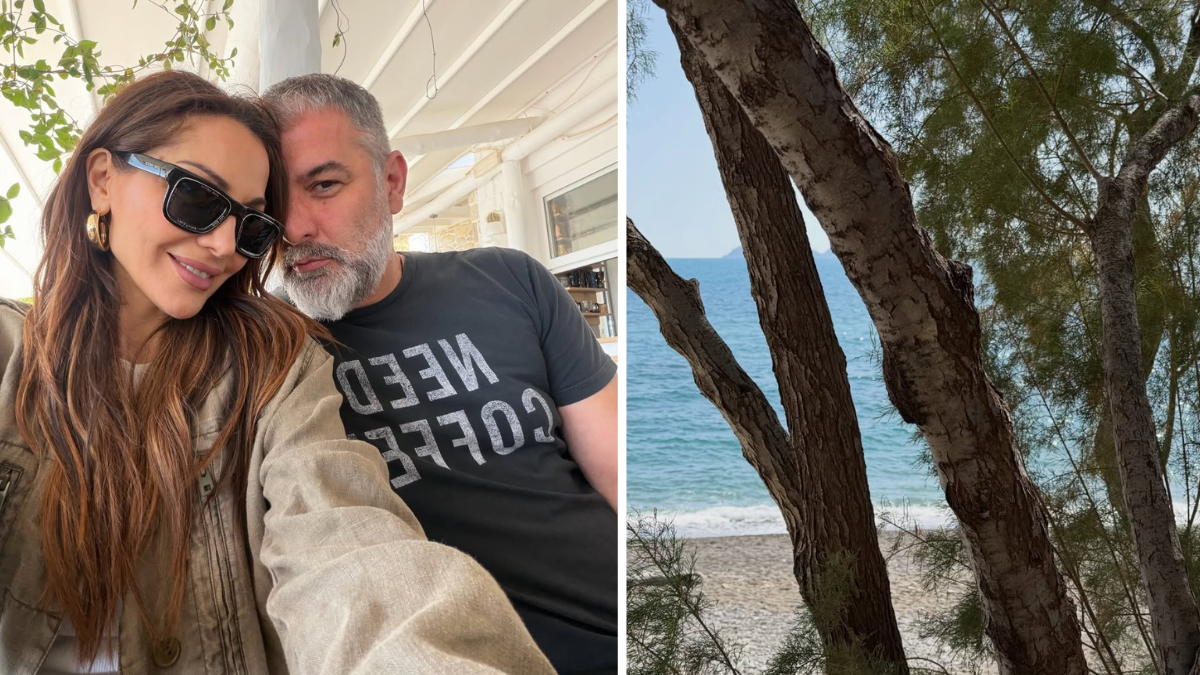 Δέσποινα Βανδή: Πάσχα στην Κρήτη με τον Βασίλη Μπισμπίκη και καλή παρέα