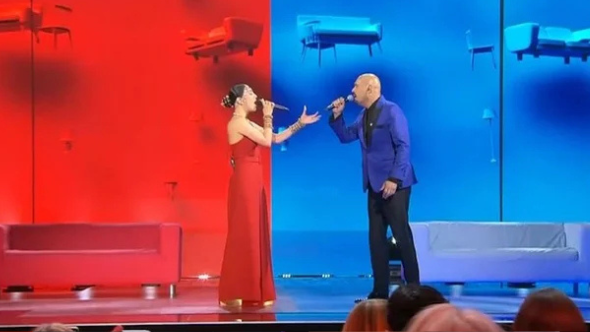 J2US: Δημήτρης Σκουλός – Δανιέλα Χατζή σε μία εμφάνιση που προβλημάτισε τους κριτές