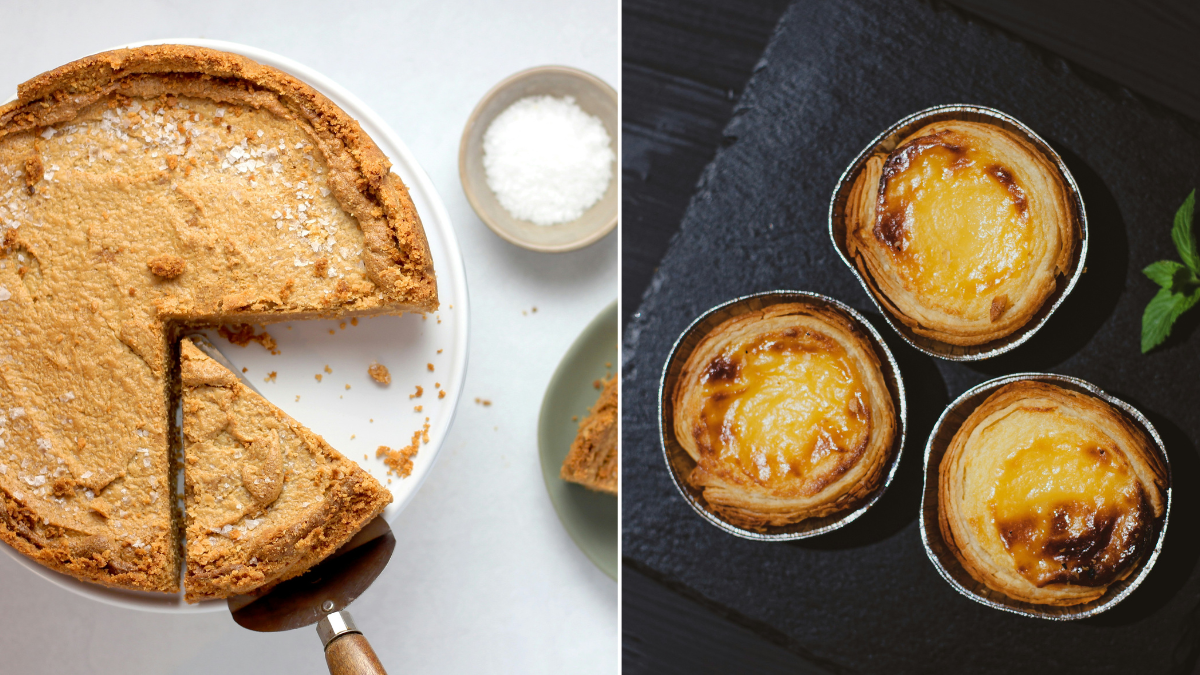 Τάρτα με καραμελωμένα λαχανικά, γιαούρτι και μυρωδικά