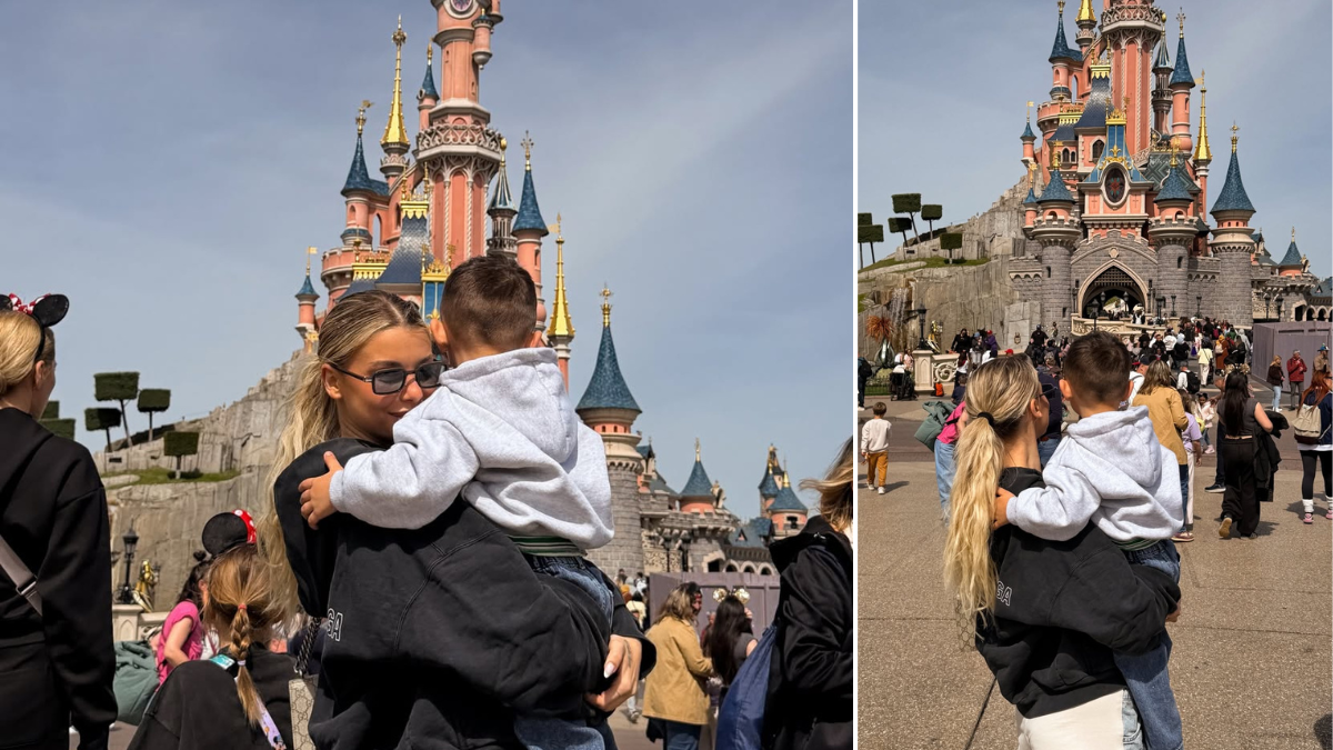 Modern Cinderella: Σαν παιδί στη Disneyland με τον γιο της – Το μήνυμα περηφάνιας για όσα έχει καταφέρει