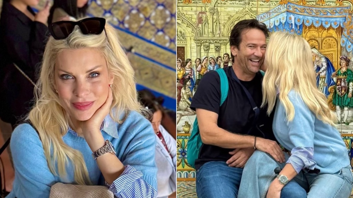 Ελένη Μενεγάκη – Μάκης Παντζόπουλος: Οι νέες φωτογραφίες από το ταξίδι τους στην Ισπανία