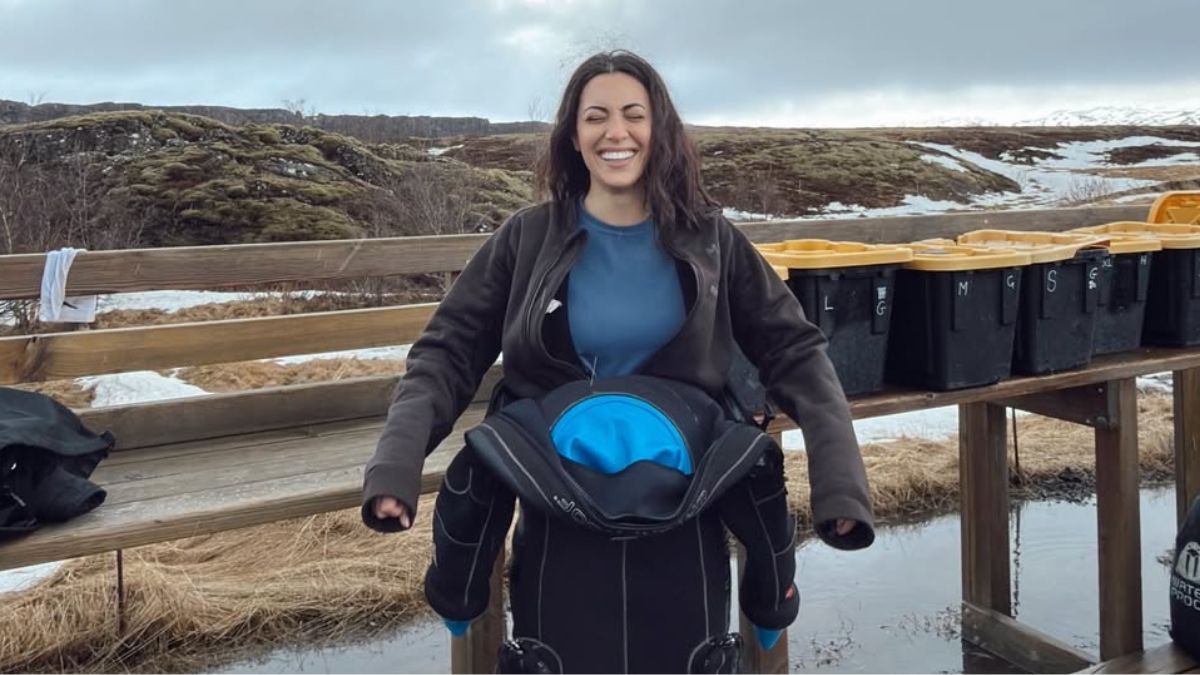 Ευγενία Σαμαρά: Φωτογράφισε το Βόρειο Σέλας – Νέα στιγμιότυπα από το ταξίδι της στην Ισλανδία