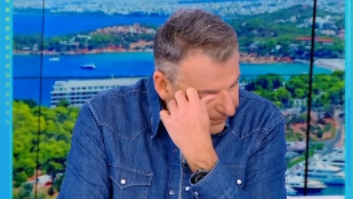 Γιώργος Λιάγκας: Ξέσπασε σε κλάματα στην εκπομπή του