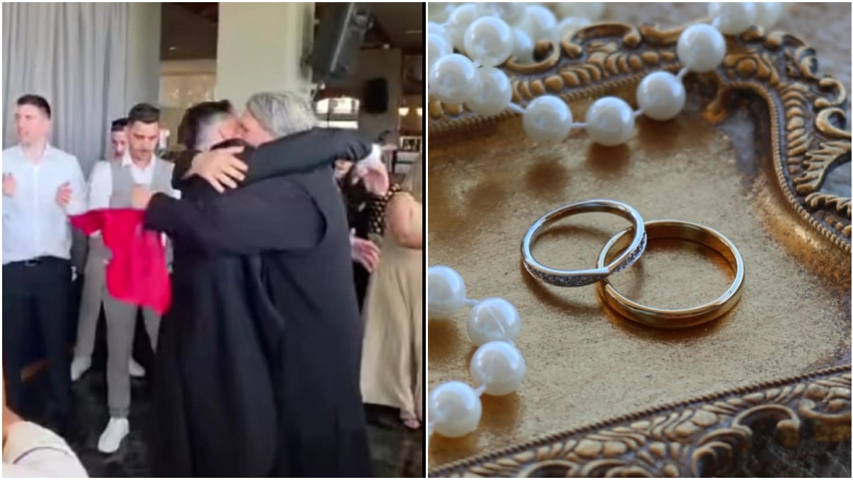 Φειδίας Παναγιώτου: Παντρεύτηκε την αγαπημένη του, Στυλιάνα Αβερκίου – Η συγκινητική αγκαλιά με τον πατέρα του