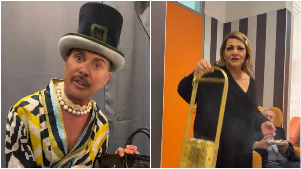 J2US: Λάκης Γαβαλάς και Βίκυ Σταυροπούλου σε τρελό γέλιο, λίγη ώρα πριν το αποψινό LIVE