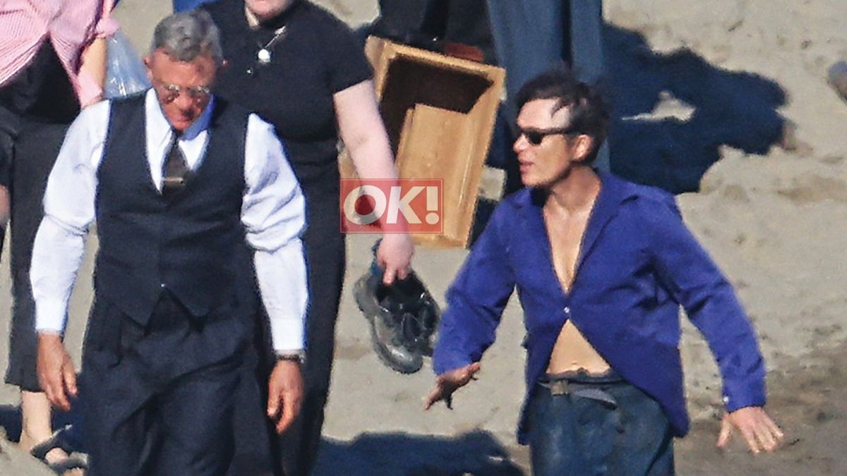 Ντάνιελ Κρεγκ – Κίλιαν Μέρφι: Τα αποκλειστικά στιγμιότυπα του ΟΚ! από τα γυρίσματα της νέας τους ταινίας στο Γύθειο