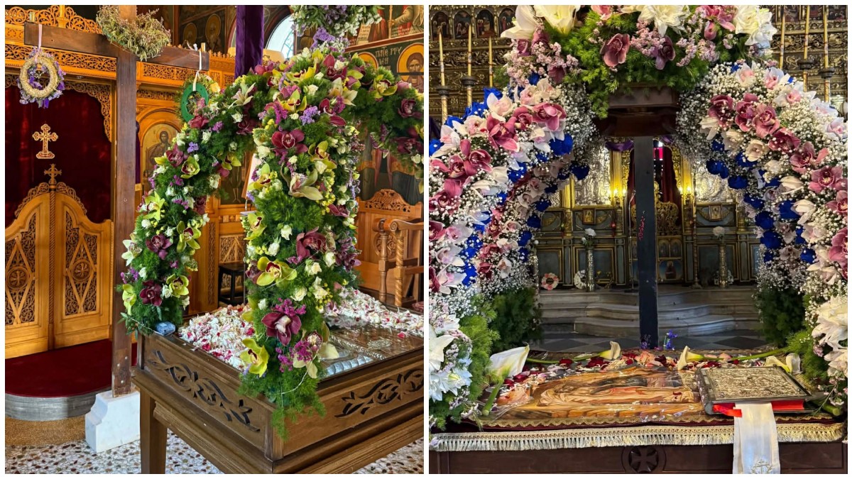 Στιγμές κατάνυξης για τους celebrities στην περιφορά του Επιταφίου