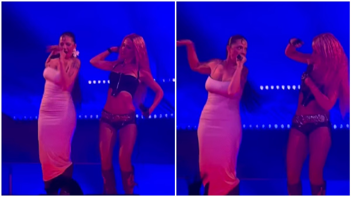 Ντάρα: Η τραγουδίστρια που εκπροσωπεί τη Βουλγαρία στη Eurovision στη σκηνή με την Ελένη Φουρέιρα