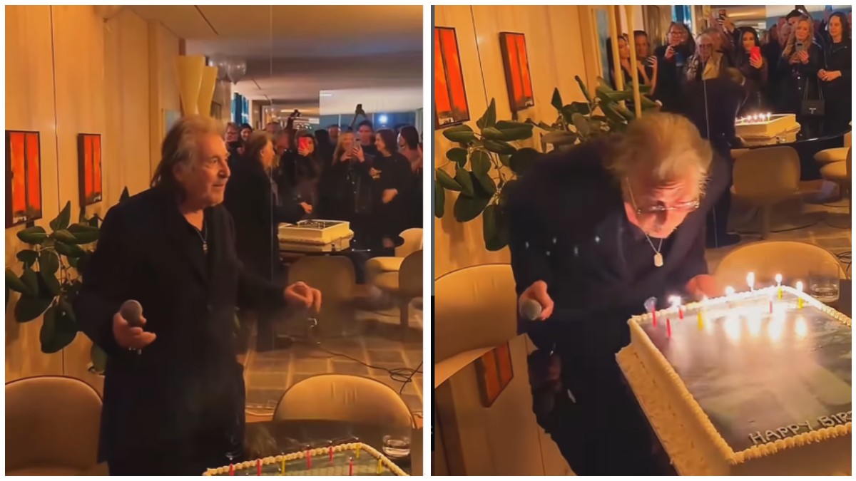 Αλ Πατσίνο: Γιόρτασε τα 86α γενέθλιά του με χορό και εντυπωσιακή τούρτα