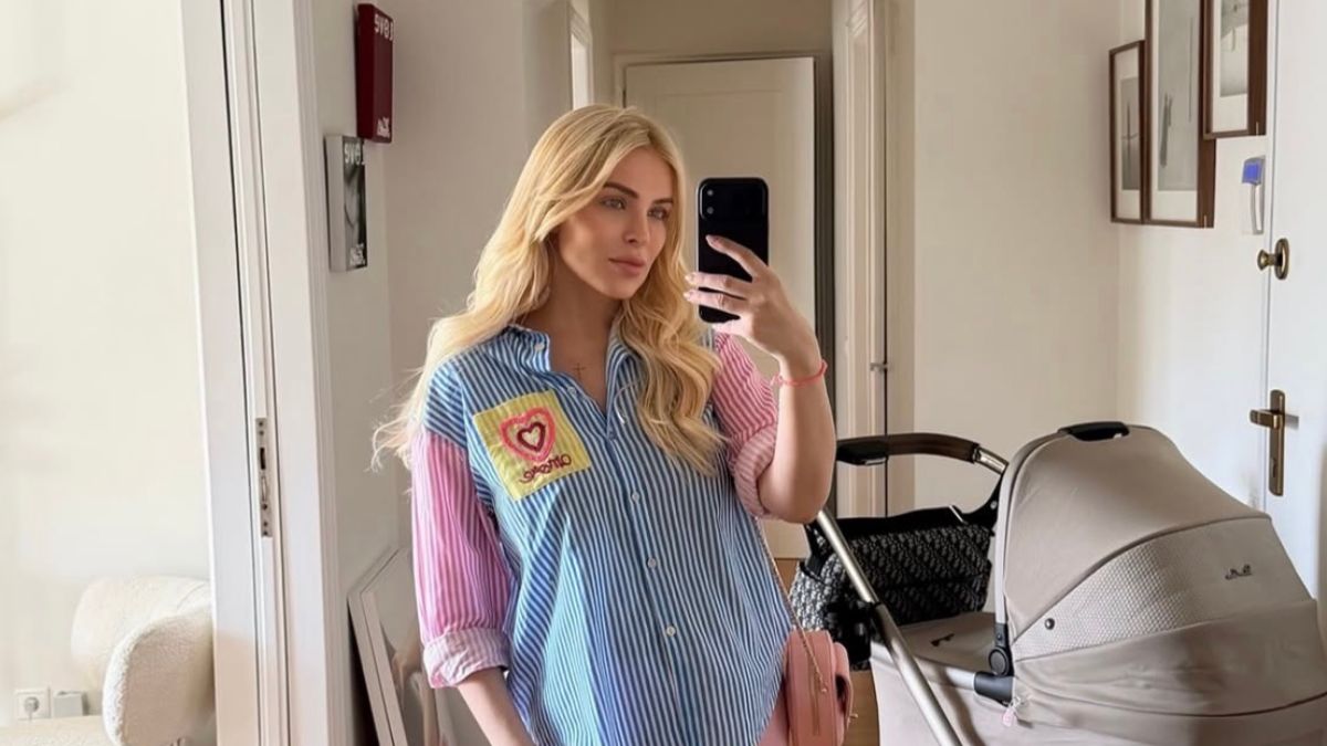 Κατερίνα Καινούργιου: Η πρώτη ολόσωμη φωτογραφία μετά τη γέννηση της κόρης της Ξένιας