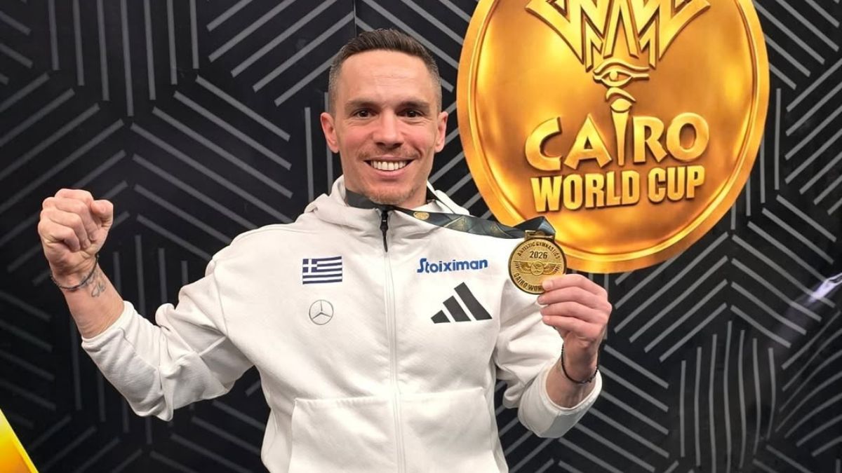 Λευτέρης Πετρούνιας: Κατέκτησε το χρυσό μετάλλιο στο Παγκόσμιο Κύπελλο του Καΐρου