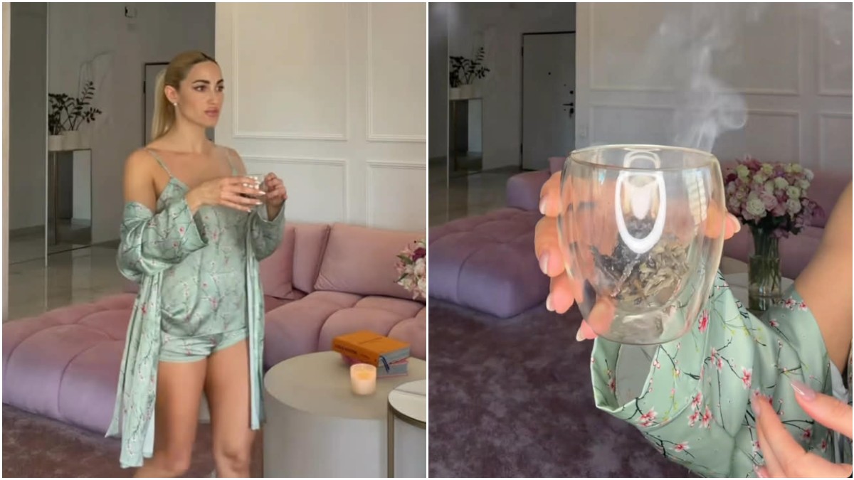 Ιωάννα Τούνη: Το βίντεο που δείχνει πως «καθαρίζει» την ενέργεια του σπιτιού της