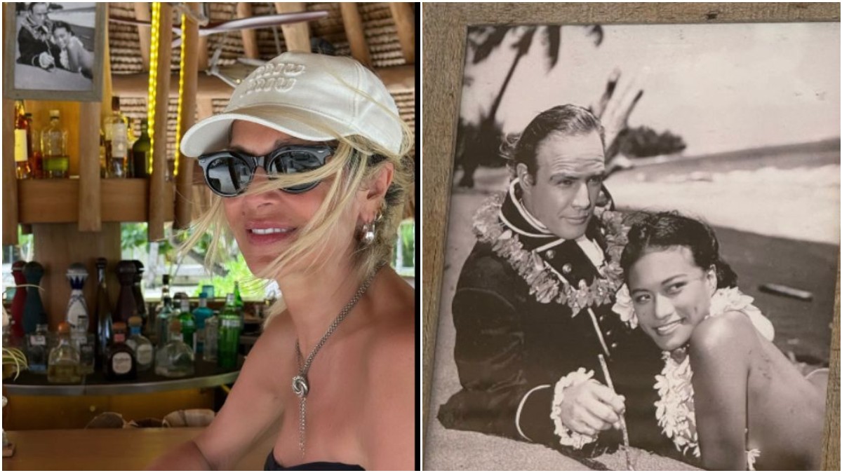 Άννα Βίσση: Οι χαλαρές στιγμές της στο θρυλικό νησί του Μάρλον Μπράντο, πριν ταξιδέψει το «Αιγαίο»
