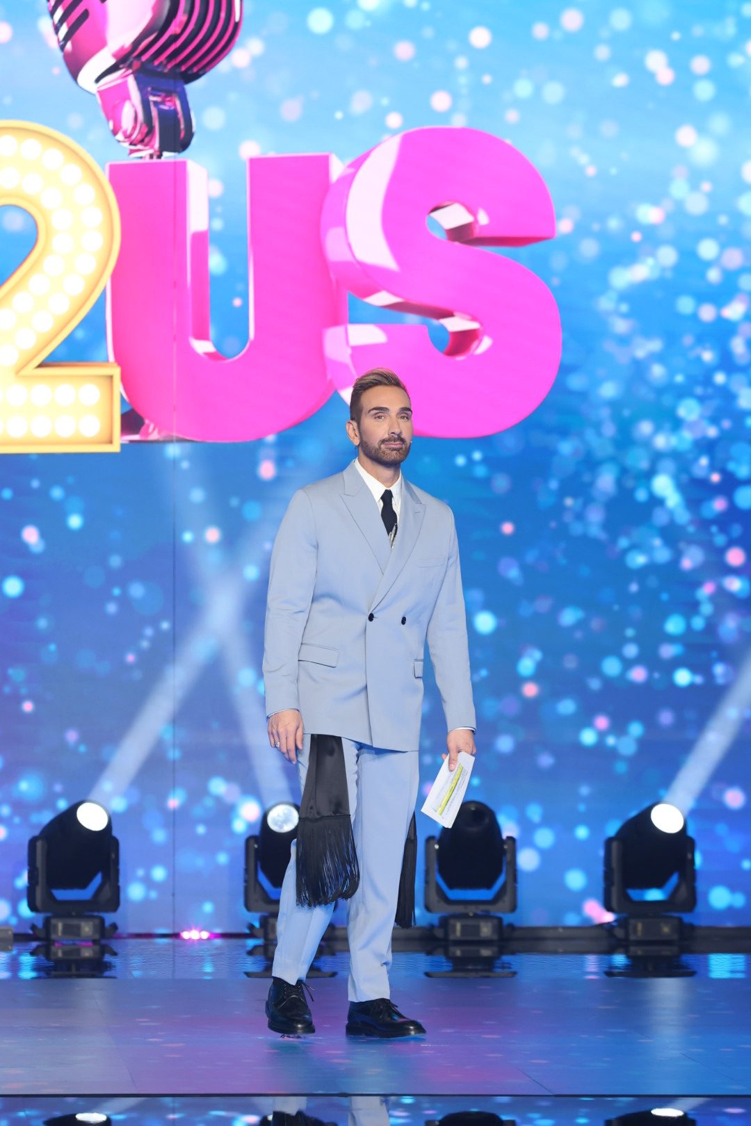 Powder blue tailoring 