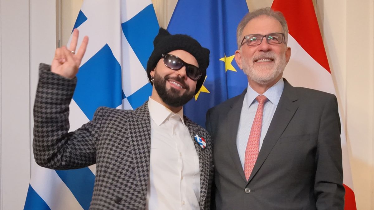 Eurovision 2026 – Akylas: Ξεχωριστή εκδήλωση για την ελληνική αποστολή στην πρεσβεία της Ελλάδας στην Αυστρία