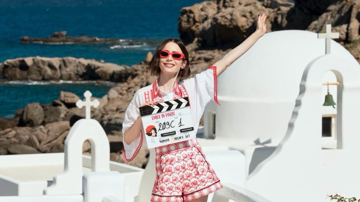 Τελευταία σεζόν για το Emily in Paris – Τα γυρίσματα στη Μύκονο και η ανάρτηση της Λίλι Κόλινς
