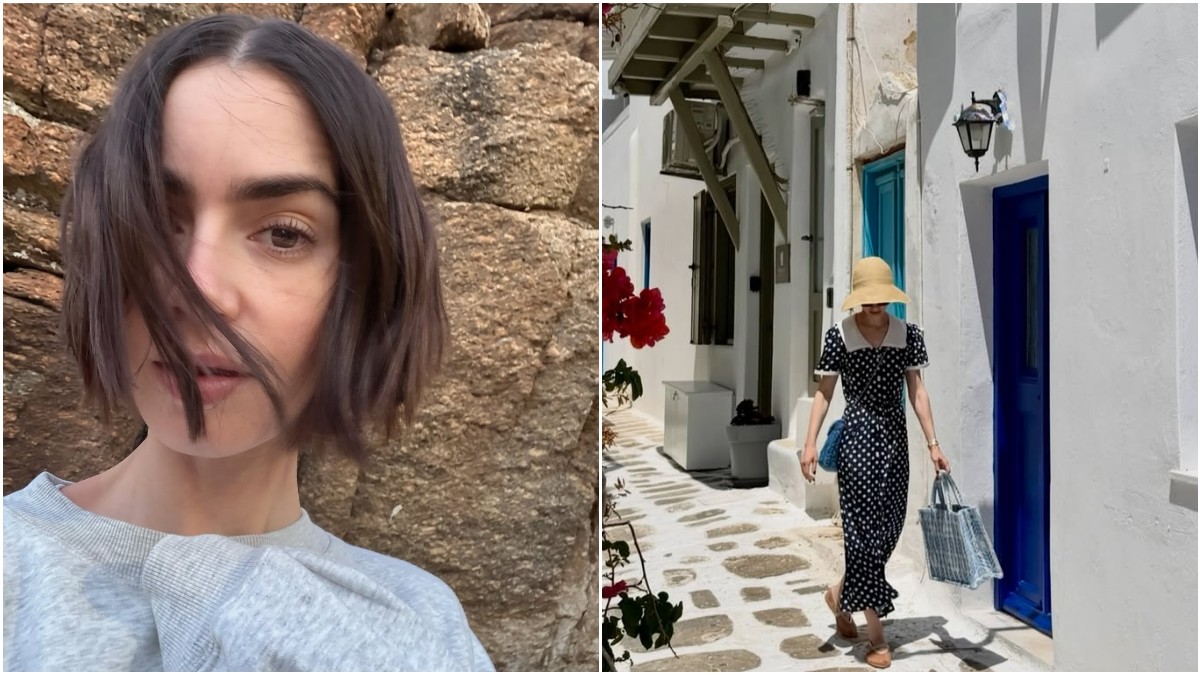 Λίλυ Κόλινς: Επιστρέφει στη Γαλλία αλλά αποθεώνει την Ελλάδα – Φωτογραφίες
