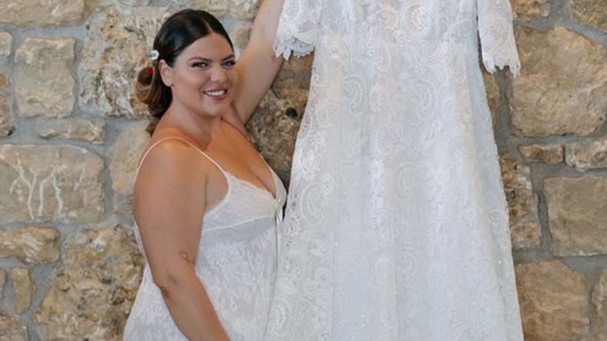 Δανάη Μπάρκα: Οι νέες εικόνες από την προετοιμασία της για τον γάμο της με τον Φάνη Μπότση και τη διακόσμηση του πάρτι μετά