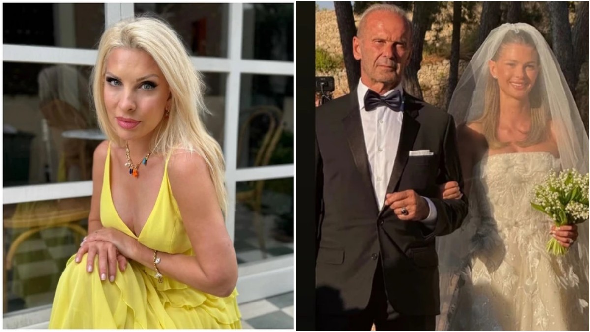 Ελένη Μενεγάκη: Το δημόσιο μήνυμα που έστειλε στην φωτογραφία του Πέτρου Κωστόπουλου, για τον γάμο της κόρης του Αμαλίας