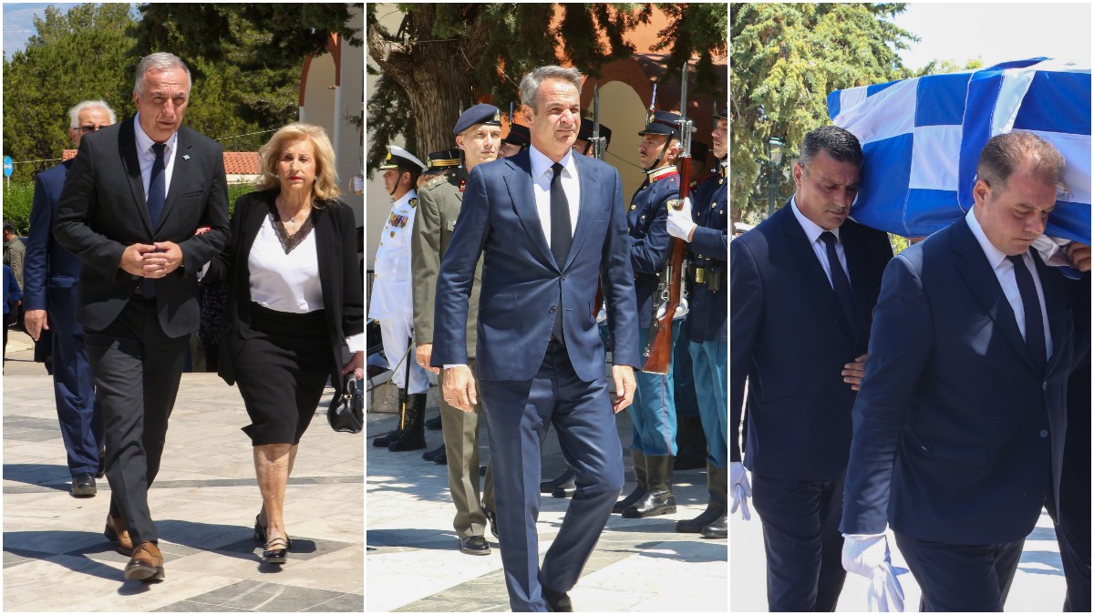 Γιώργος Σουφλιάς: Το τελευταίο αντίο στον πρώην Υπουργό – Παρών ο Κυριάκος Μητσοτάκης