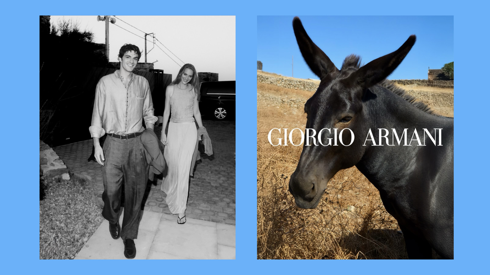 Giorgio Armani στη Μύκονο: Ρος Γεωργίου και Francesco Χρήστος Ruggiero, τα νέα πρόσωπα της ελληνικής fashion generation