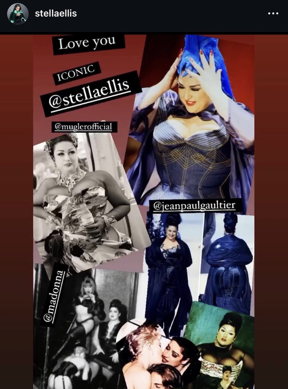 μούσα του Thierry Mugler