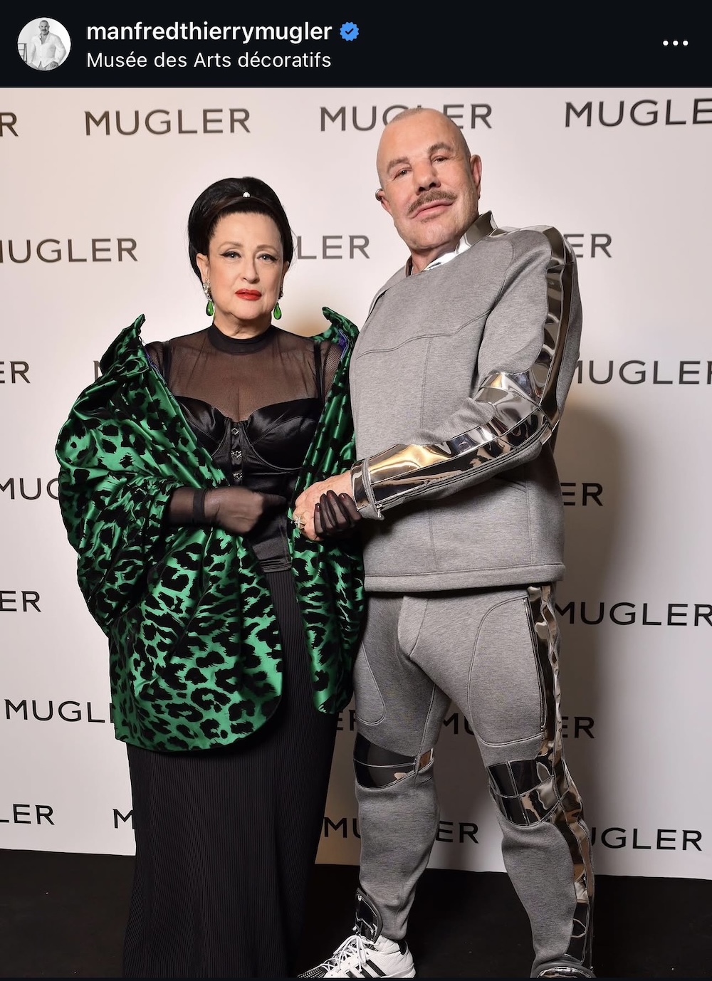 μούσα του Thierry Mugler