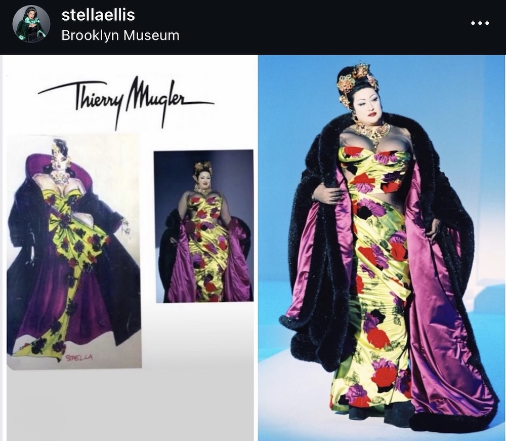 μούσα του Thierry Mugler
