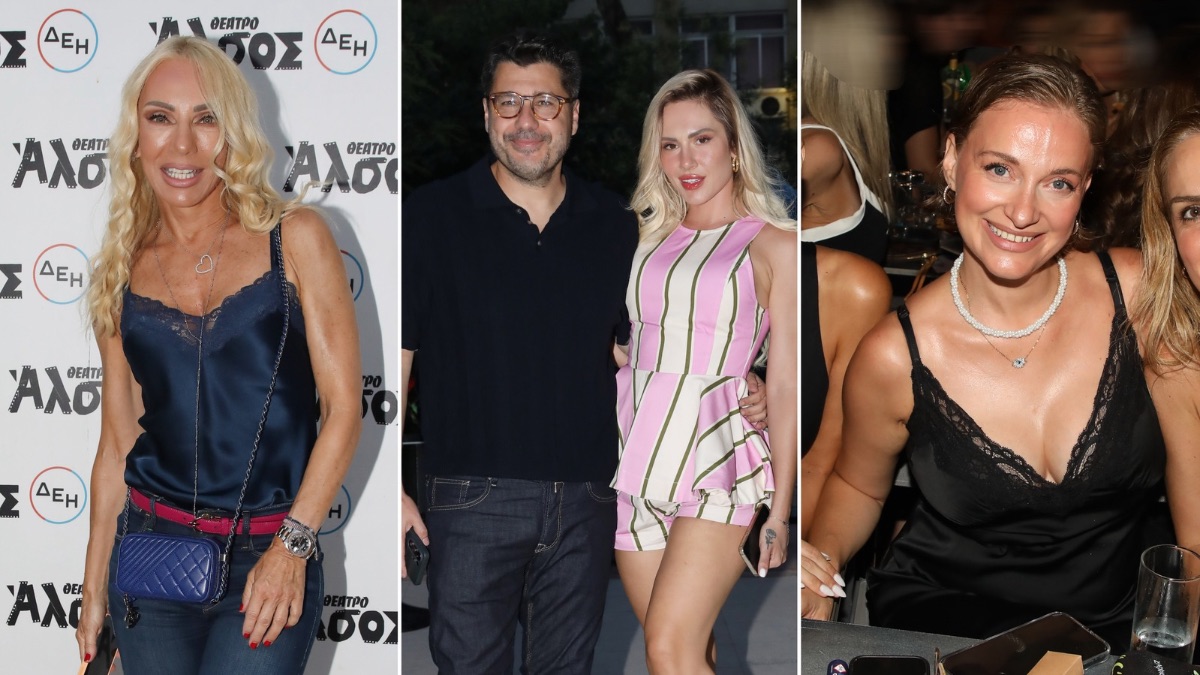 Νατάσα Θεοδωρίδου: Λαμπερές παρουσίες στη συναυλία της στο Θέατρο Άλσος