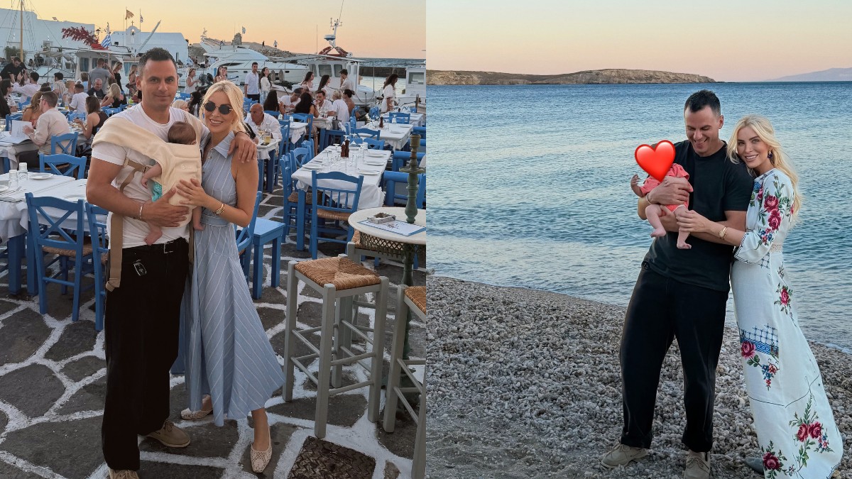 Κατερίνα Καινούργιου: Το πιο τρυφερό άλμπουμ του καλοκαιριού – Ποζάρει με τον Παναγιώτη Κουτσουμπή και την κόρη τους
