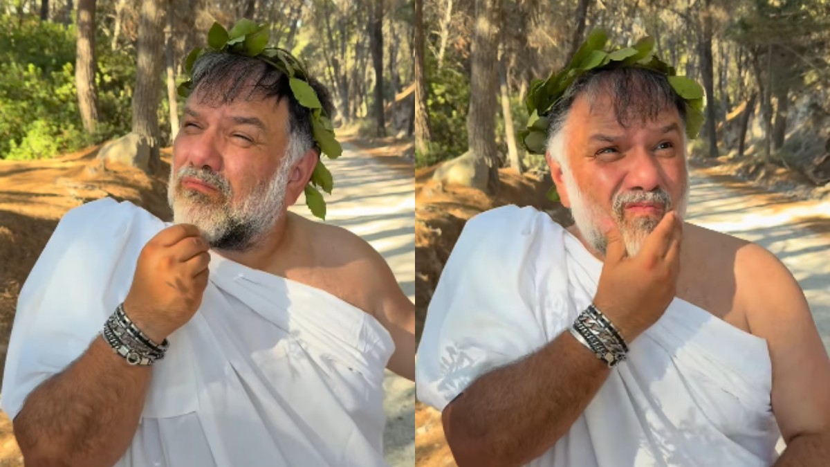 Γρηγόρης Αρναούτογλου: Ντύθηκε αρχαίος Έλληνας και το βίντεο έγινε viral
