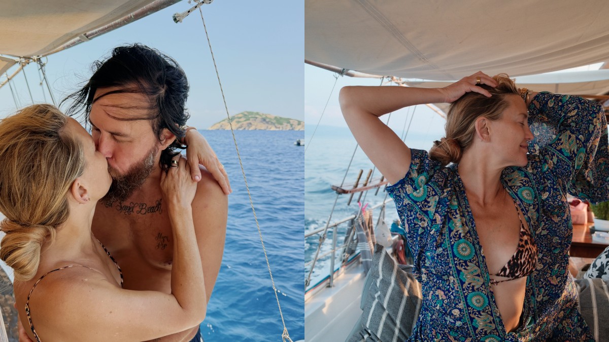 Το Instagram της Κέιτ Χάντσον «μύρισε» ελληνικό καλοκαίρι – Τα νέα στιγμιότυπα από τις διακοπές της