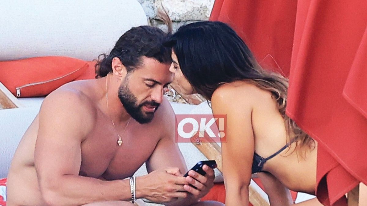 Κωνσταντίνος Βασάλος – Δανάη Βαρθολομάτου: Τα παθιασμένα φιλιά τους στη Μύκονο
