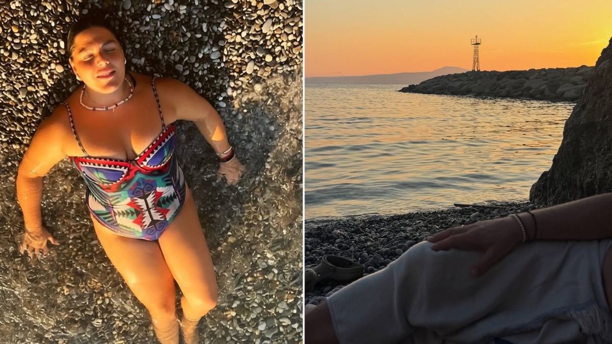 Δανάη Μπάρκα: Οι ξέγνοιαστες στιγμές των διακοπών της δίπλα στη θάλασσα