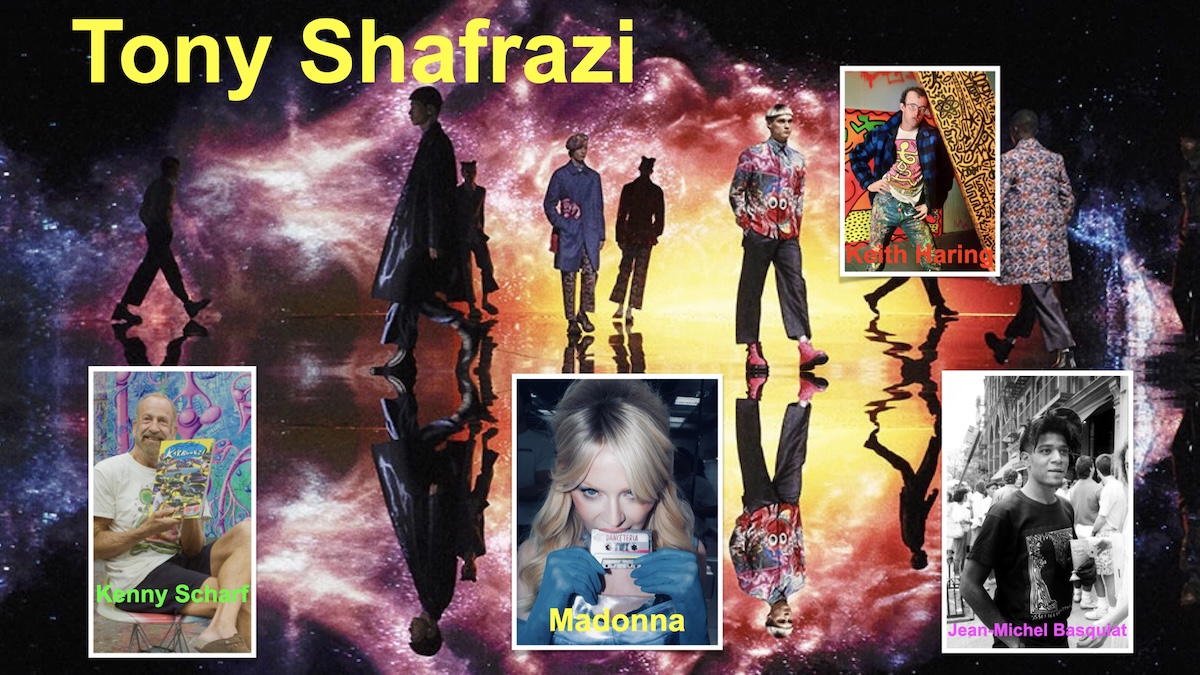 Tony Shafrazi: Η παρέα του Basquiat, του Keith Haring και του Kenny Scharf που συνεχίζει να εμπνέει τη μόδα