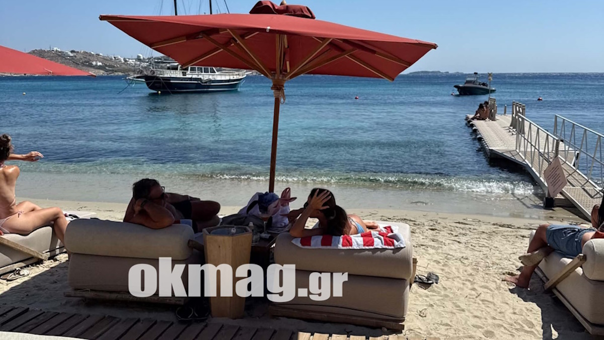 Γιώργος Λιάγκας – Μαρία Αντωνά: Αποκλειστικές φωτογραφίες από τις διακοπές τους στη Μύκονο