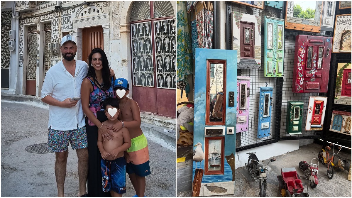 Γιώργος Παπαδόπουλος & Γαλάτεια Βασιλειάδη: Οικογενειακή απόδραση στο Πυργί της Χίου – Οι ξέγνοιαστες στιγμές τους