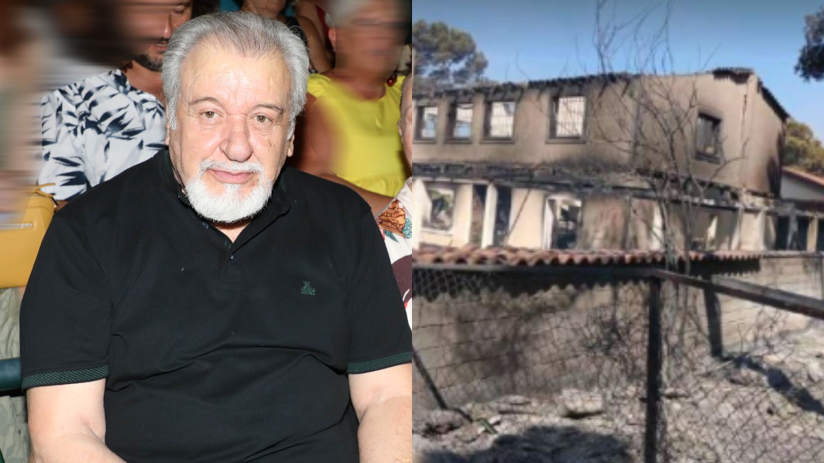 Πόρτο Γερμενό: Το εξοχικό του Τάσου Χαλκιά έγινε στάχτη – Ραγίζει καρδιές η ανάρτηση του γιου του
