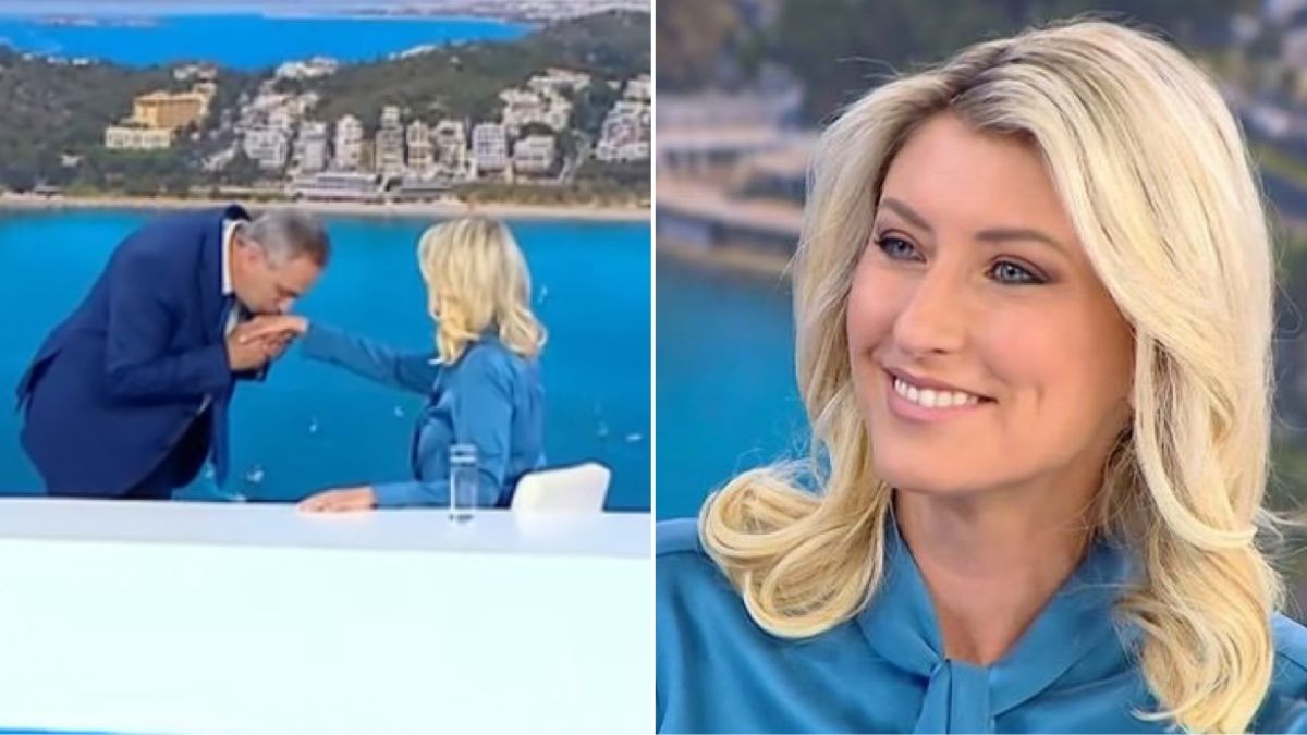 Το χειροφίλημα του Βασίλη Χιώτη στη Σία Κοσιώνη: «Να το πιάσω από εκεί που το άφησα»