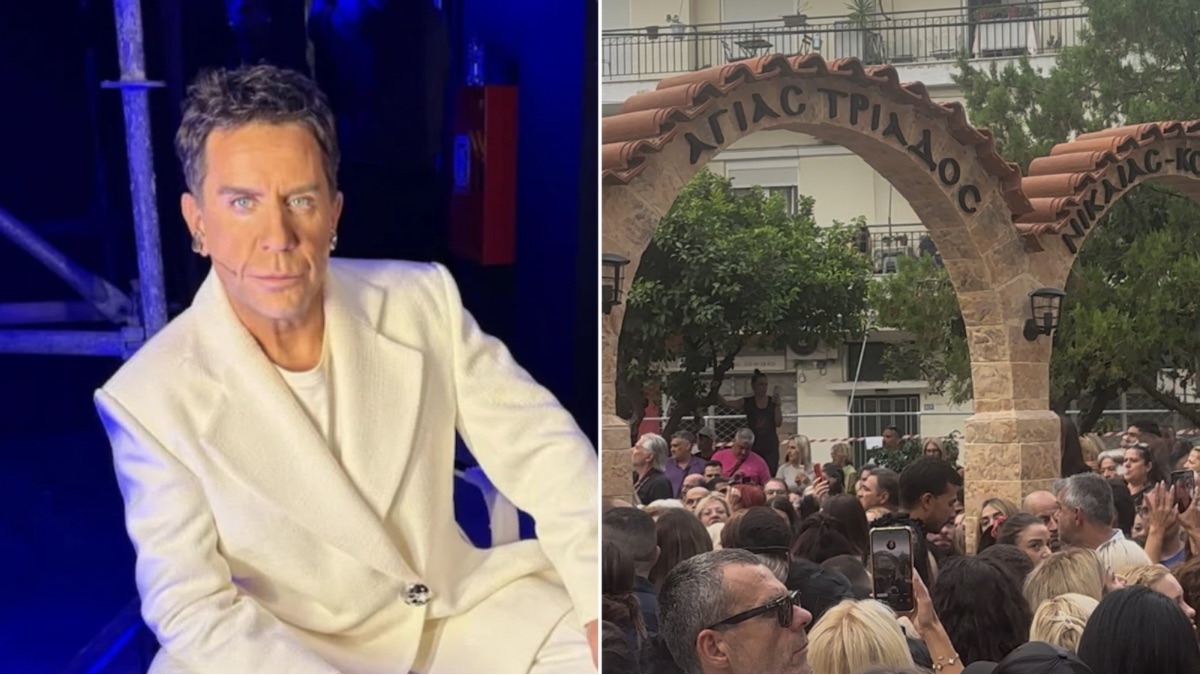 Γιώργος Μαζωνάκης: Ρίγη συγκίνησης στη λαϊκή αγρυπνία στη Νίκαια – Ο κόσμος τραγουδά τις επιτυχίες του έξω από την εκκλησία