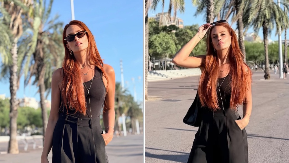 Σίσσυ Χρηστίδου: Ποζάρει με διάθεση στα τοπία της Βαρκελώνης λίγες ημέρες πριν την πρεμιέρα του “Χαμόγελα και πάλι”